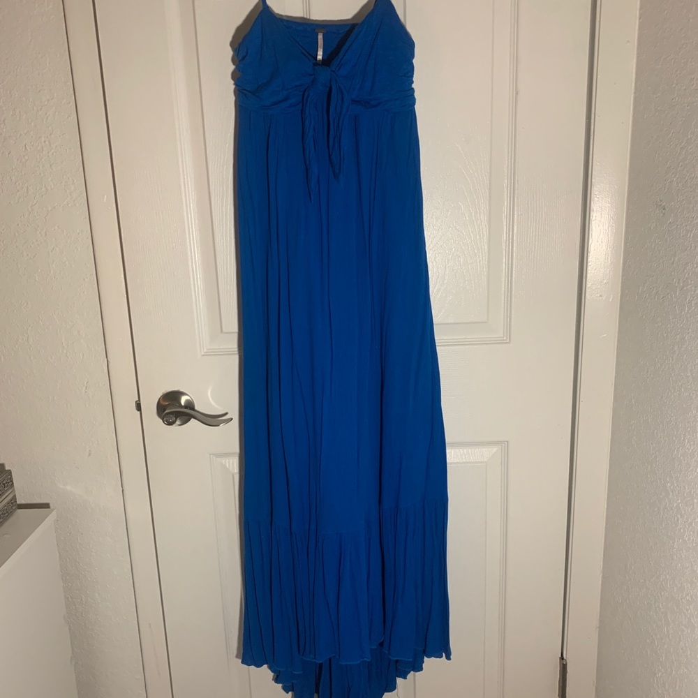 Free People Ocean Blue Dress